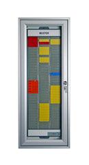Muster Station Cabinet T Card - Size 2 T Cards - 90 person