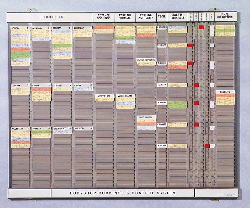 Bodyshop Booking & Control